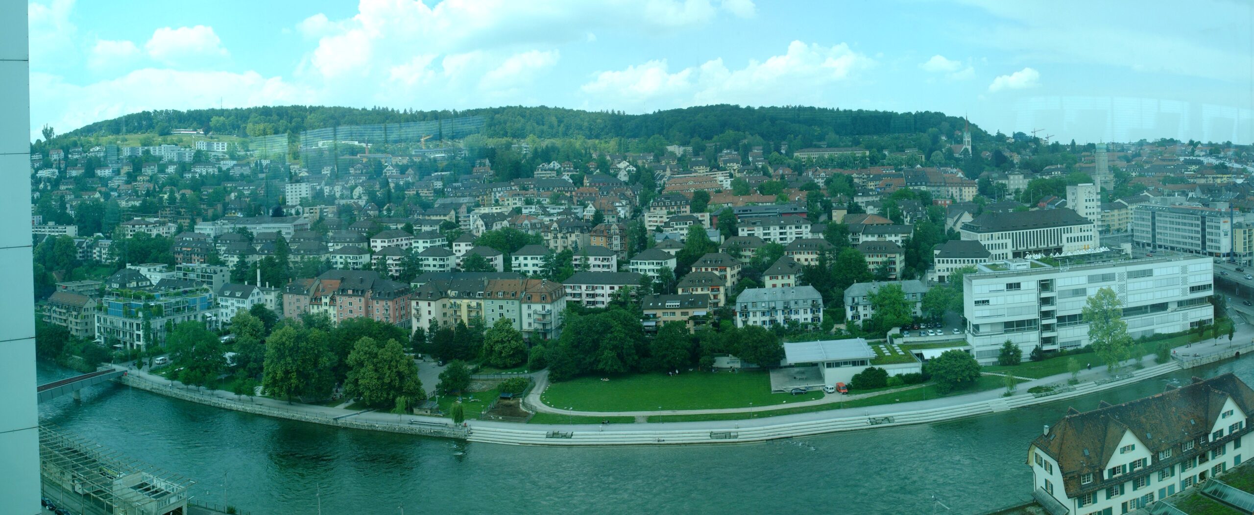 Panorama Wipkingen vom Bluewintower 2012